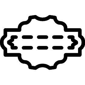 Gestrichelter Rahmen